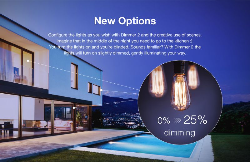 thumbnail image 2 of Z-Wave Fibaro Universal Dimmer 2 250W - Store 2 of 11